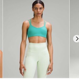 Lululemon Like a Cloud Ribbed Bra *Light Support, B/C Cup
Kelly Green